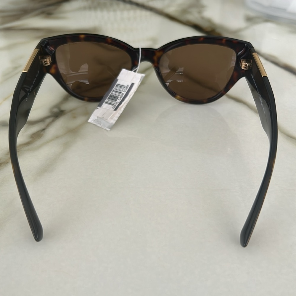 Polarized Versace Sunglasses Medusa Brown Tortoise Versace Sunnies - Picture 9 of 9